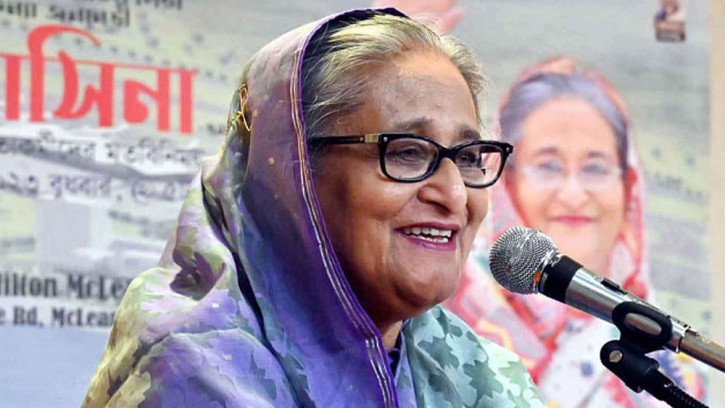 আওয়ামী লীগ ক্ষমতায় না থাকলে বাংলাদেশ অন্ধকারে ফিরে যাবে : যুক্তরাষ্ট্রে প্রধানমন্ত্রী