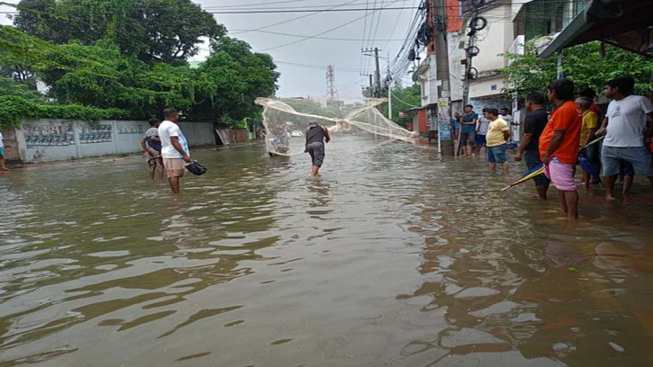 রাজশাহীতে ১০ বছরের মধ্যে সর্বোচ্চ বৃষ্টিপাত